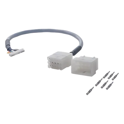 Cable de Accesorio para Interconexiones / Conector DB9 RS232 / Encendido Vehicular / Transceptores ICOM IC-F320/420, IC-F121/221, IC-F5021/6021, IC-F520/521/620/621/621TR