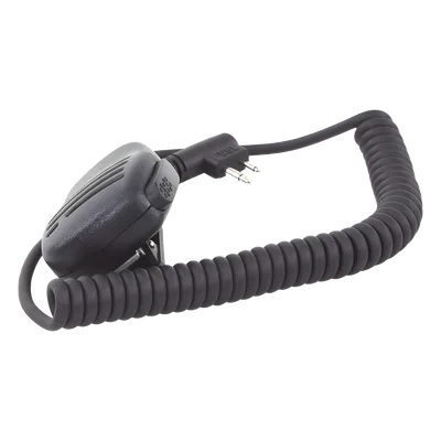 Micrófono-Bocina Remoto / PTT Integrado / Jack 3.5 mm / Cable 10" (25.4 cm) / Clip 360° / Compatible Motorola y Kenwood VOX