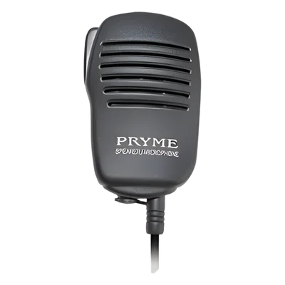 Micrófono-Bocina de Solapa / Audio Superior / Jack 3.5 mm / Clip Rotatorio 360° / Cable Coiled 10 ft (3.05 m) / Compatible Motorola y Kenwood