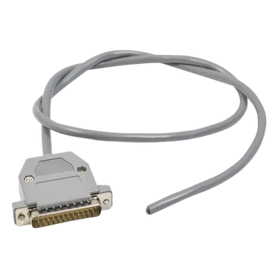 Conector de accesorios / Serie 90 / Sin terminales / RS-232 / Montaje en panel
