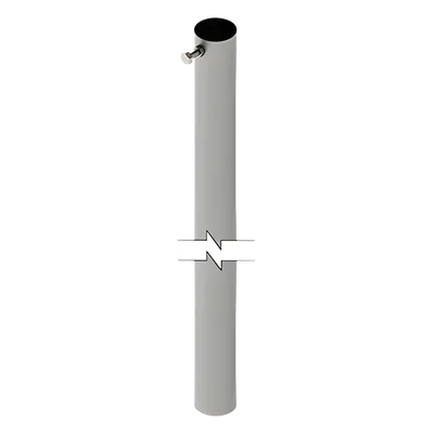 Mástil para Antena / Altura Fija 3 m (9.8 ft) / Diámetro 1-1/4" / Carga Máxima 6 kg / Antenas hasta 25 cm