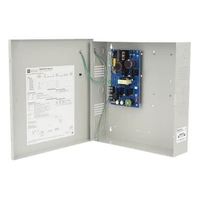 Fuente de Alimentación / Salida Seleccionable 12 o 24 Vcc / 6 A / 1 Salida / Cargador de Baterías / Transferencia Instantánea