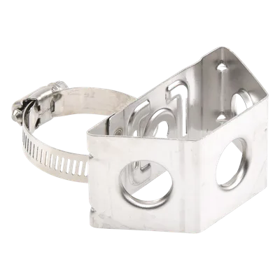 Adaptador de Sujetadores de Presión / Acero Inoxidable / Tubo 1 a 2 (25.4 a 50.8 mm) / Agujero Pasante 3/4' / Paquete 10 Piezas