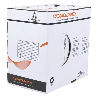 Bobina de Cable / 1000 Pies (305 m) / 4 x 22 AWG / Cobre Multifilar / PVC Retardante a la Flama / UL 13 / Interior / Blanco