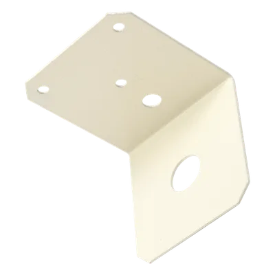 Montaje Tipo L para Antena Móvil / Acero con Pintura Horneada / Perforación 3/4" / 77 x 77 mm / 0.13 kg