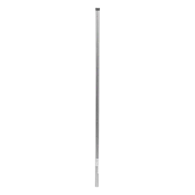 Poste de Esquina para Cerca Electrificada / 1.2 m (3.9 ft) / Tubo Galvanizado Calibre 18 / Diámetro 1' / 5 Aisladores