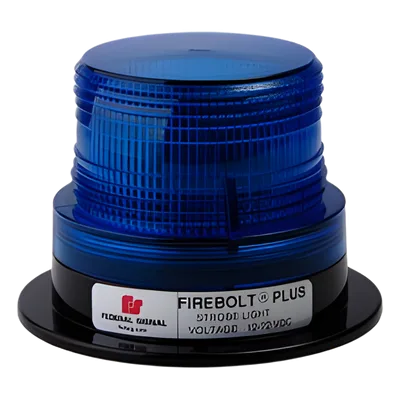 Estrobo azul FireBolt Plus, 12-72 Vcc (2 Joules) con tubo de reemplazo