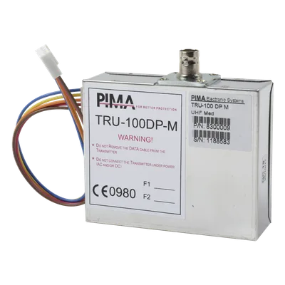 Comunicador Radio UHF para paneles de Alarma hasta 30Kms de Alcance. Frecuencia de 435 - 470 MHz. Compatible con Paneles de Alarma Serie Hunter e interfaces SAT9PID y SAT8. Potencia de 2.5W.