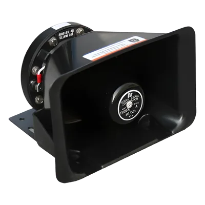 Bocina de Uso Rudo TS100N, con 100W de Potencia
