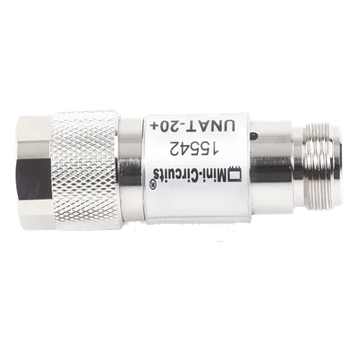 Atenuador en Línea / 20 dB ±0.3 dB / 0.5 W / DC-6 GHz / Conectores N Macho-Hembra / 50 Ω