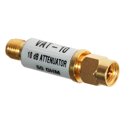 Atenuador en Línea de 10 dB, 1 W, Conectores SMA Macho-Hembra, CD-6 GHz.
