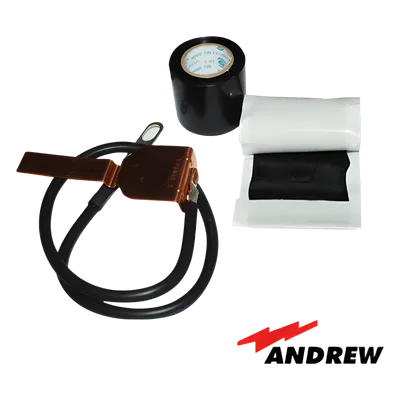 Kit de Aterrizaje Estándar / Cable 5/8" y 7/8" / Conductor 609.6 mm (24") / 6 AWG / Resistencia DC 0.001 Ω / 100 kA Pico