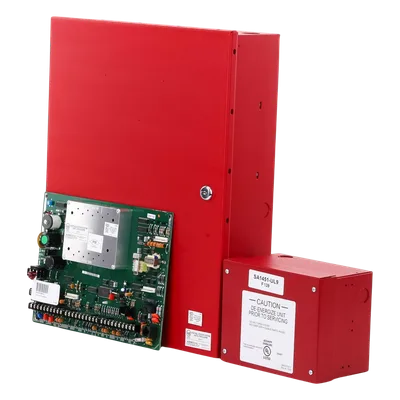 Panel de control híbrido / Incendio e intrusión / 8 zonas cableadas a 250 zonas / V-Plex y receptor inalámbrico 5800 / 8 particiones