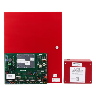 Panel de control híbrido / Incendio e intrusión / 8 zonas cableadas a 250 zonas / V-Plex y receptor inalámbrico 5800 / 8 particiones
