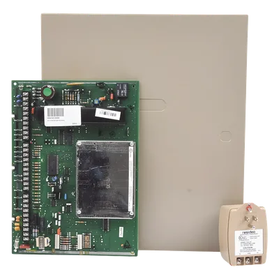 Panel de Control de Alarma / 9 Zonas Cableadas / Expansible a 87 Zonas / 8 Particiones / 75 Códigos de Usuario / Compatible Serie 5800