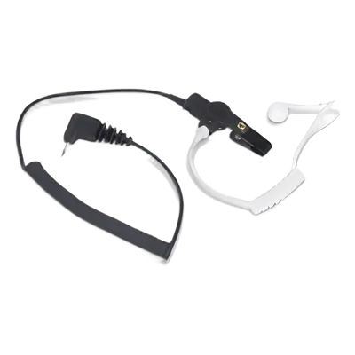 Audífono de Tubo Acústico / Cable Retráctil / Conector Angular 2.5 mm / Solo Escucha / Diseño Ergonómico