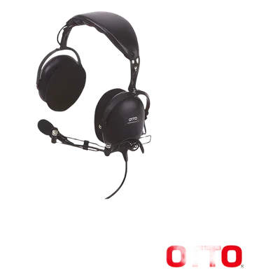 Diadema Heavy Duty / NRR 24 dB / Boom Flexible Bilateral / Compatible Motorola EP350/450/450S, MAG ONE, MOTOTRBO DEP450/XPR3000/CP200D, Hytera TC500/600
