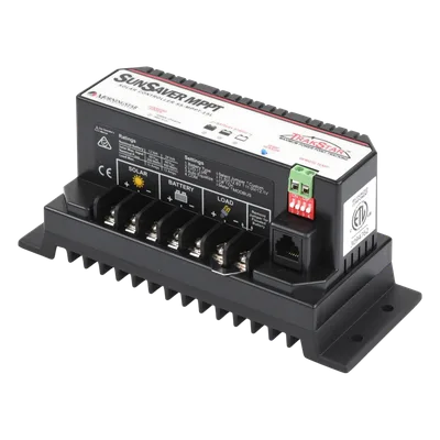 Controlador de Carga Solar MPPT / 15 A / 75 Voc / Almacenamiento 30 Días / Carga 4 Etapas