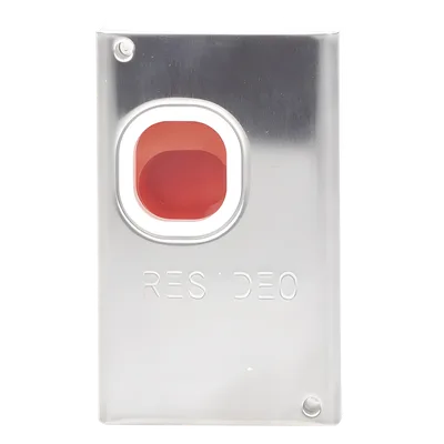 Interruptor de Atraco Silencioso / Contactos DPDT / Cubierta de Acero Inoxidable / Restablecimiento con Llave / UL636