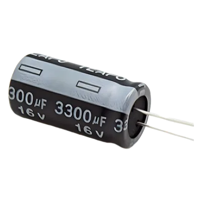Capacitor Electrolítico / 3300 µF / 16 V / Tolerancia ±20% / Radial / -40°C a +85°C