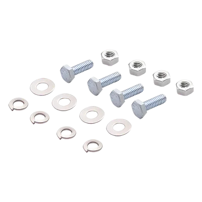 Kit de Tornillos para Celdas Solares / 1/4' x 3/4' / Rosca Estándar / Acero Anticorrosión / 4 Unidades