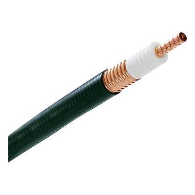 Cable Coaxial / 1-1/4 pulgada / Cobre Corrugado / Blindado / 50 Ohms / 1.30 pies radio curvatura