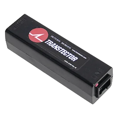 Protector de Sobretensión PoE Gigabit Ethernet / 1000 Mbps / Tecnología GDT / Protección L-G / PoE+ 30W / -40°C a 75°C