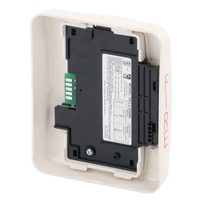 Sirena Estrobo / 24 Vcd / Multi-Candela 15-110 cd / Montaje en Pared / 5.0 x 4.5 x 2.5 pulgadas / Color Blanco