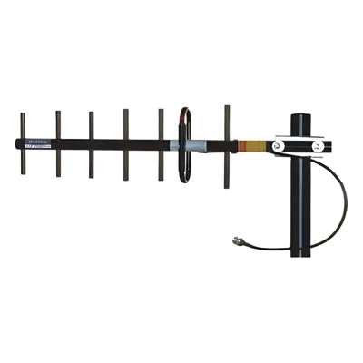 Antena Yagi Direccional / 7 Elementos / 890-960 MHz / 10 dBi / Cable RG213 2 pies (0.6 m)