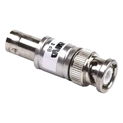 Atenuador en Línea / 3 dB / 2 W / DC-4 GHz / BNC Macho-Hembra / 50 Ω