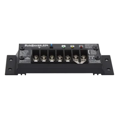 Controlador de Carga Solar PWM / 20 A / 24 VCC / Encapsulado Epóxico / Clase 1 Div 2 / Compensación de Temperatura