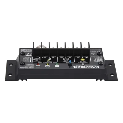 Controlador de Carga Solar PWM / 20 A / 24 VCC / Encapsulado Epóxico / Clase 1 Div 2 / Compensación de Temperatura