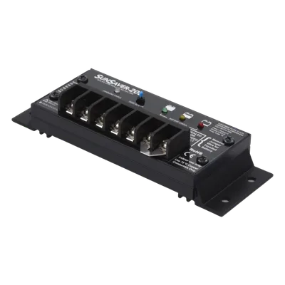 Controlador de Carga Solar PWM / 20 A / 24 VCC / Encapsulado Epóxico / Clase 1 Div 2 / Compensación de Temperatura