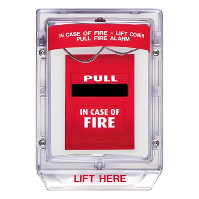 Cubierta Protectora / Policarbonato Super Resistente / Montaje Empotrado / Alarma 95-105 dB / Rango -40°C a 116°C