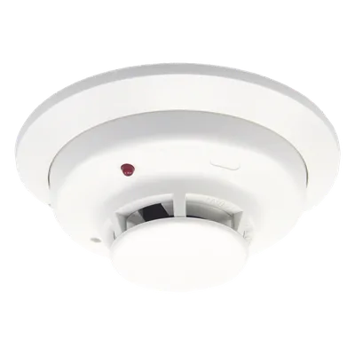 Detector Fotoeléctrico de Humo / 2 Hilos Bifilar / LED Bicolor / Compensación Automática / UL268
