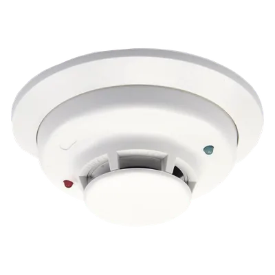Detector Fotoeléctrico de Humo / 2 Hilos Bifilar / LED Bicolor / Compensación Automática / UL268