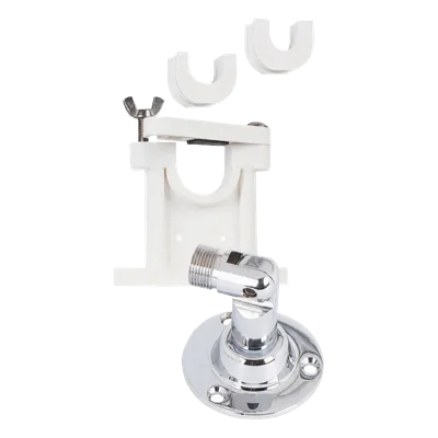Kit Montaje Antena Marina / Soporte Giratorio y Superior / Acero Inoxidable / Diámetro 1" a 1-1/2" / Rosca 1"-14