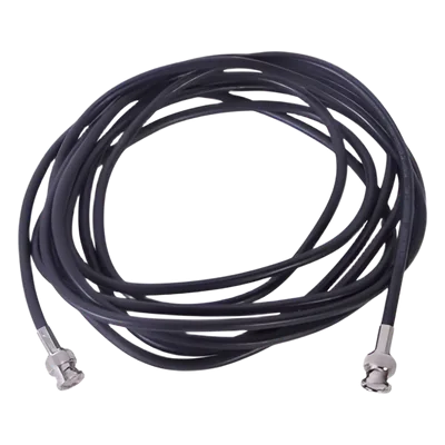 Cable Coaxial RG-59U-SYS-COBRE (400 cm)Cinta Poliester, 40%Malla-Aluminio, BNC Macho-BNC Macho.