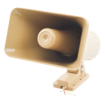Sirena Electrónica Autónoma / 110 dB / Dos Tonos / 30 W / 6 a 12 V CD / Interior y Exterior