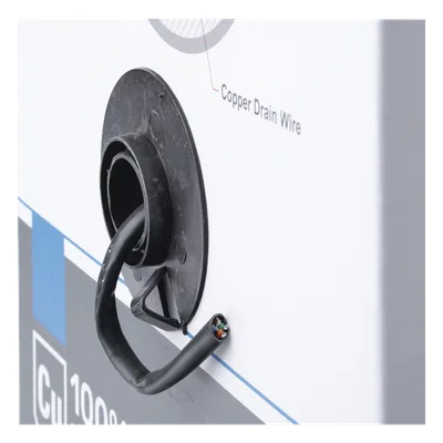 Bobina de Cable / Cat5e / FTP / 305 m (1000 pies) / Blindado / Intemperie CMX / 24 AWG / Cobre / Negro