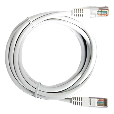 Cable de Parcheo UTP Cat5e / 0.5 Metros (1.64 Pies) / 100 Ohms / Blanco