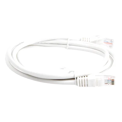 Cable de Parcheo UTP Cat5e / 3 Metros (9.84 Pies) / 100 Ohms / RJ45 / Blanco