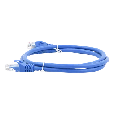 Cable de Parcheo UTP / Cat6 / 1 m (3.28 ft) / 1 Gbps+ / Azul