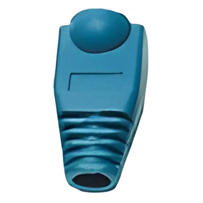 Bota Plástica / 27.5mm Longitud / 6.5mm Diámetro Interior / 0.09 pies / RJ45 / Azul