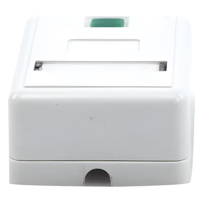 Caja de Pared Superficial / 1 Puerto Keystone / Montaje Vertical / UL 94V-0 / Certificada UL, CE, ETL
