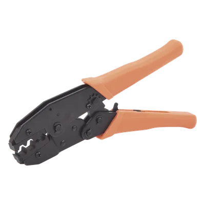 Pinza de Crimpado Hexagonal / Cables RG-58/U, RG-59, RG-8/X / 3 Cavidades 0.068", 0.213", 0.256" / Acero MN65 Antioxidante / Trinquete Ajustable