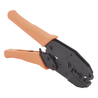 Pinza de Crimpado Hexagonal / Cables RG-58/U, RG-59, RG-8/X / 3 Cavidades 0.068", 0.213", 0.256" / Acero MN65 Antioxidante / Trinquete Ajustable