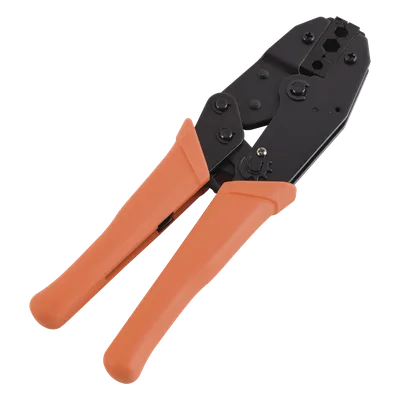Pinza de Crimpado Hexagonal / Cables RG-58/U, RG-59, RG-8/X / 3 Cavidades 0.068", 0.213", 0.256" / Acero MN65 Antioxidante / Trinquete Ajustable