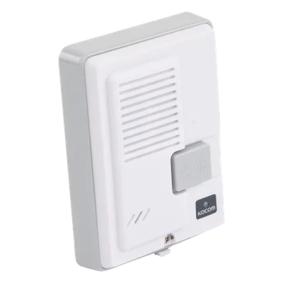 Frente de Calle para Interfón / Plástico / 4 Hilos con Polaridad / Montaje Superficie / DC 24V (1.2A)