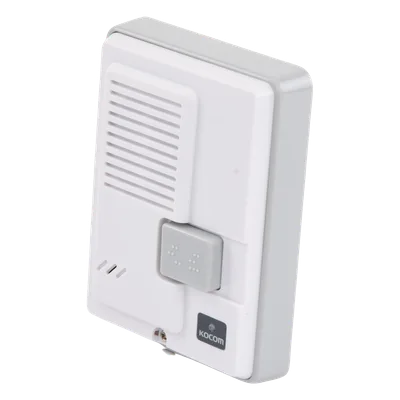 Frente de Calle para Interfón / Plástico / 4 Hilos con Polaridad / Montaje Superficie / DC 24V (1.2A)